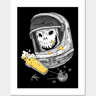 don't drink and drive. dead astronaut. Posters and Art